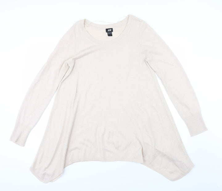 H&M Womens Brown   Pullover Jumper Size S