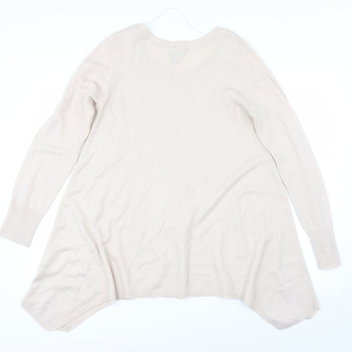 H&M Womens Brown   Pullover Jumper Size S