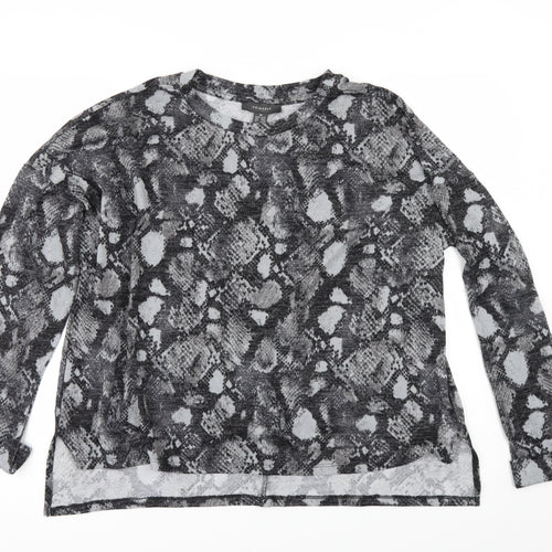 Primark Womens Grey   Pullover Jumper Size M
