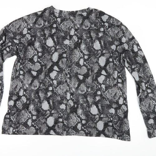 Primark Womens Grey   Pullover Jumper Size M