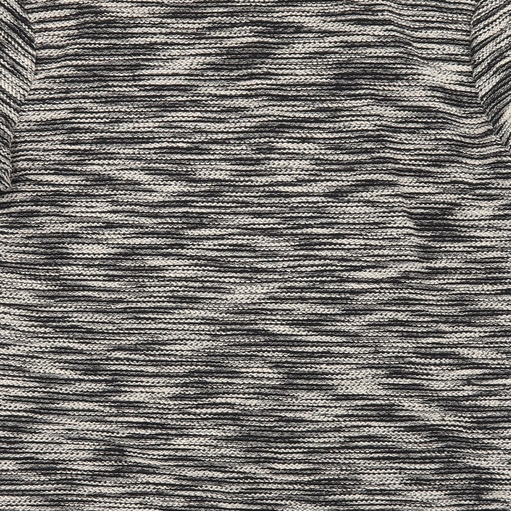 H&M Womens Beige Striped  Pullover Jumper Size S