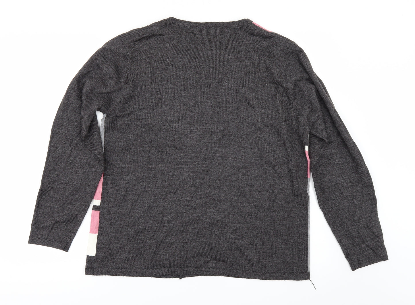 Autonomy Womens Grey   Pullover Jumper Size M