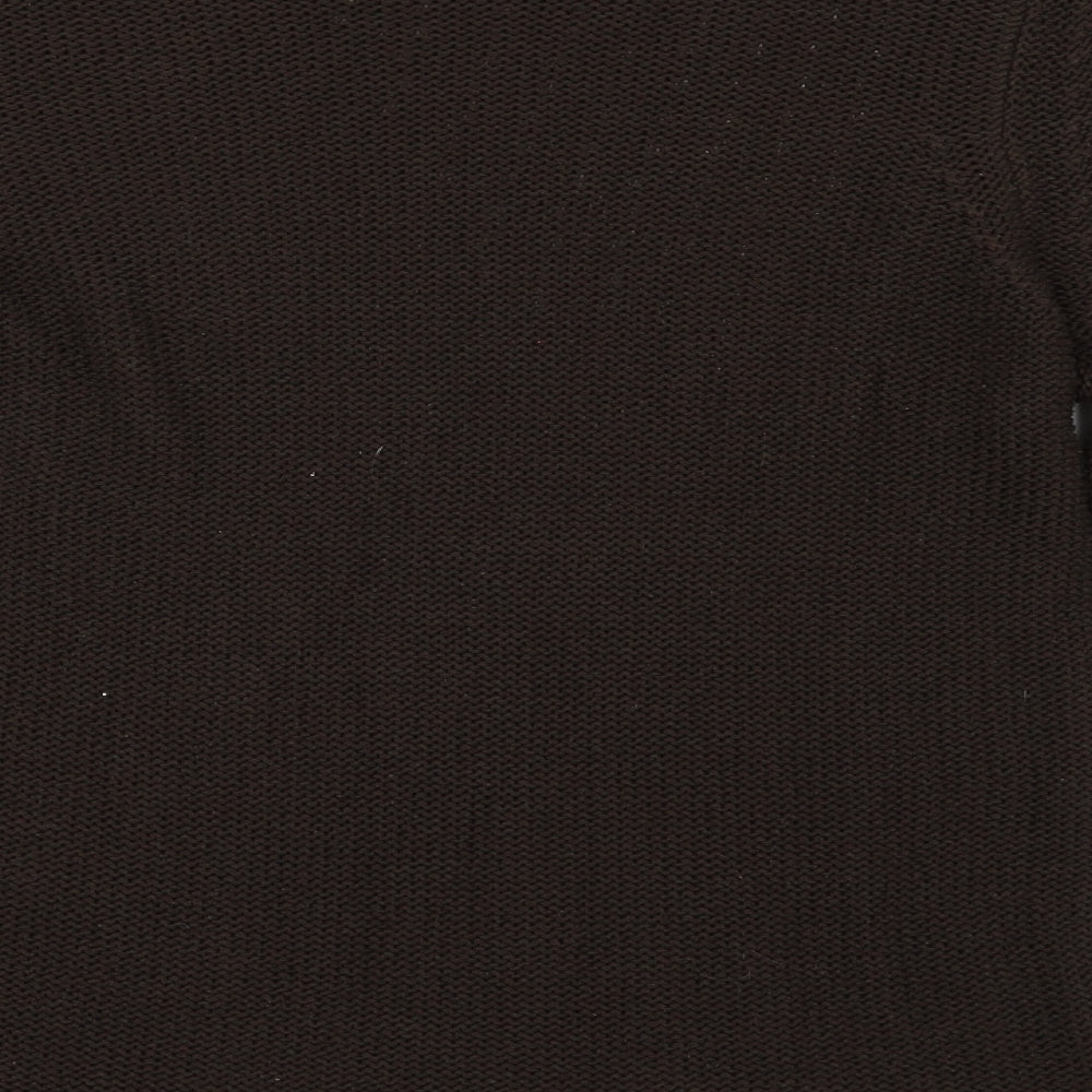 Marks and Spencer Womens Brown   Pullover Jumper Size 14