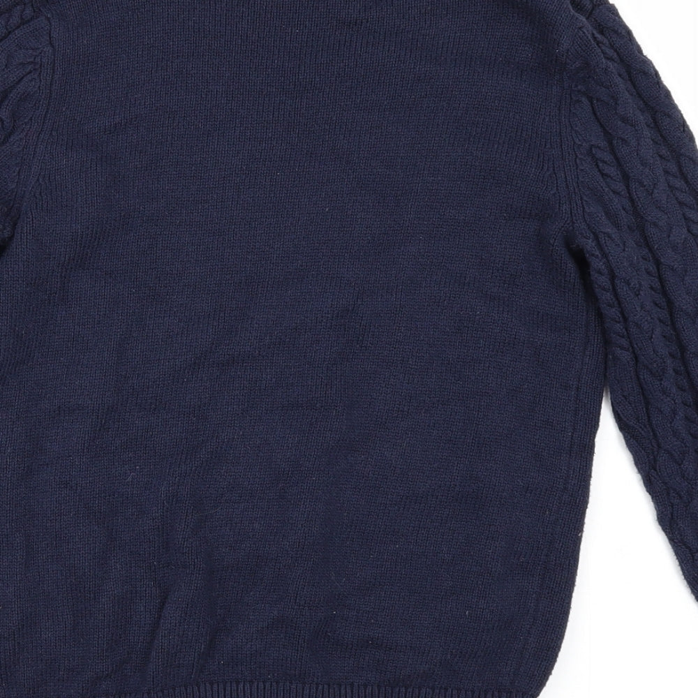 H&M Womens Blue   Pullover Jumper Size S