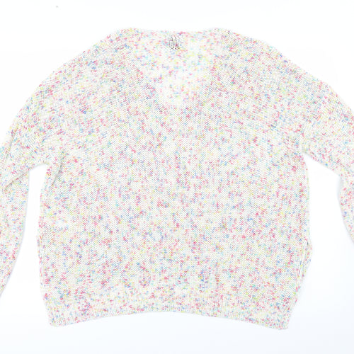 H&M Womens Multicoloured   Pullover Jumper Size S