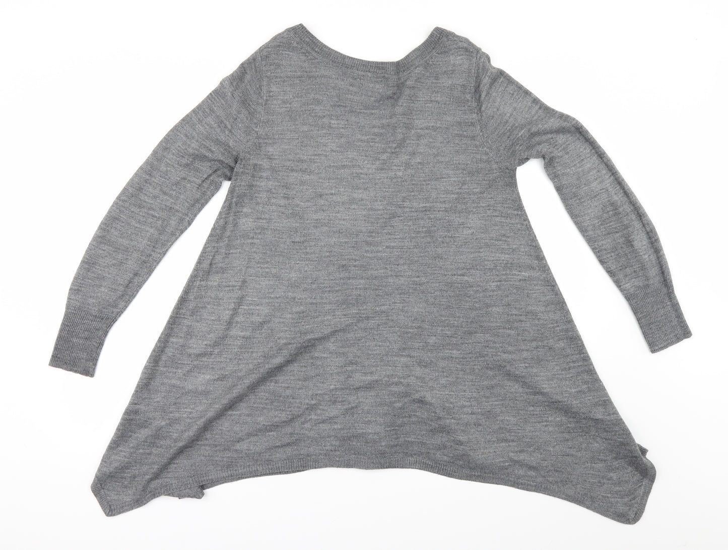 H&M Womens Grey   Pullover Jumper Size S