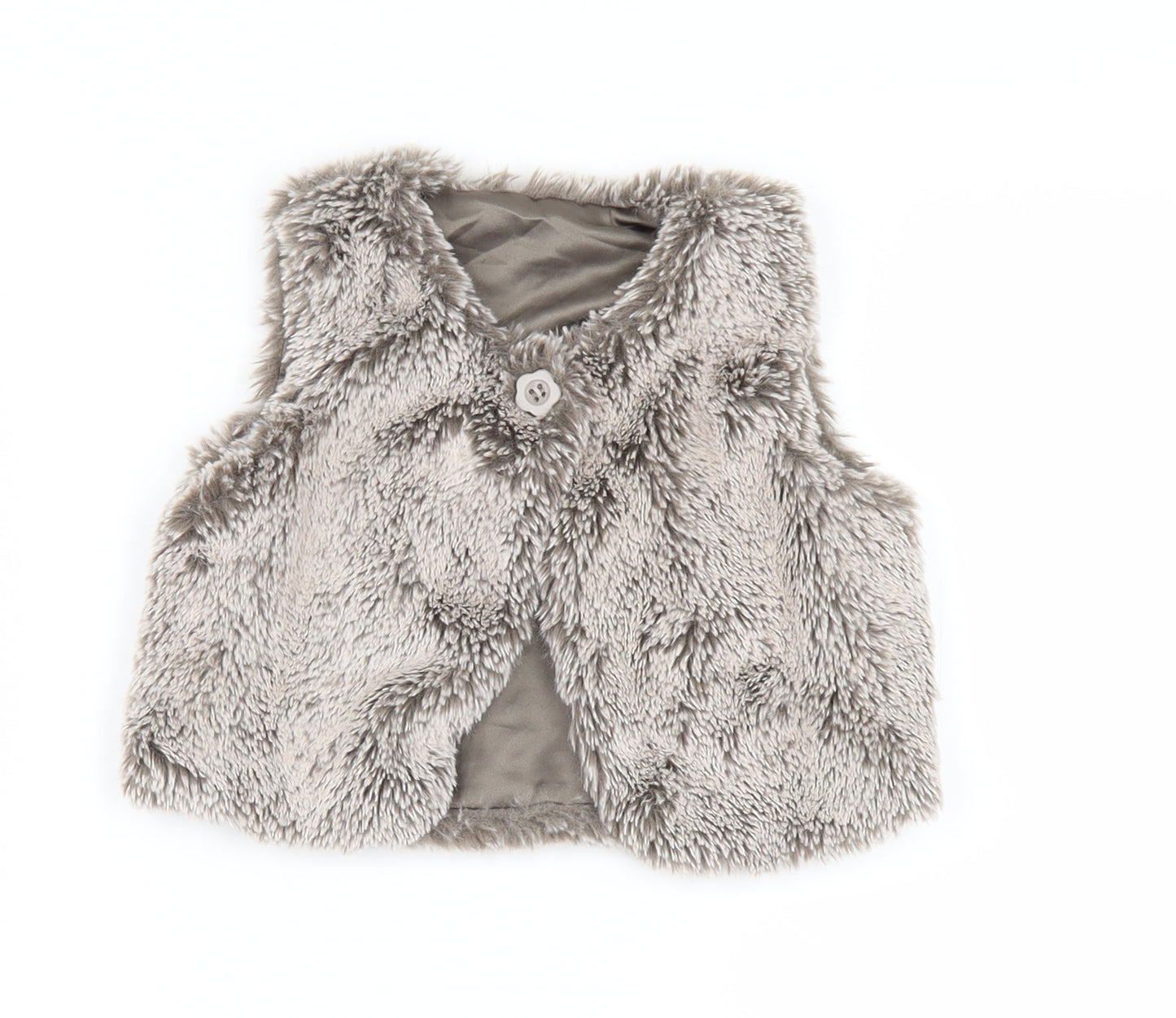 George Girls    Gilet Jacket Size 9-12 Months  - FUR