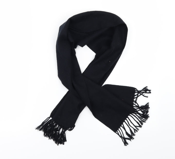 Preworn` Womens Black Scarf