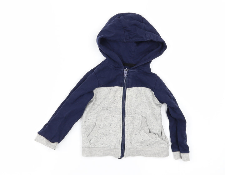 Peacocks Boys Blue Ramie Jacket Size 9-12 Months