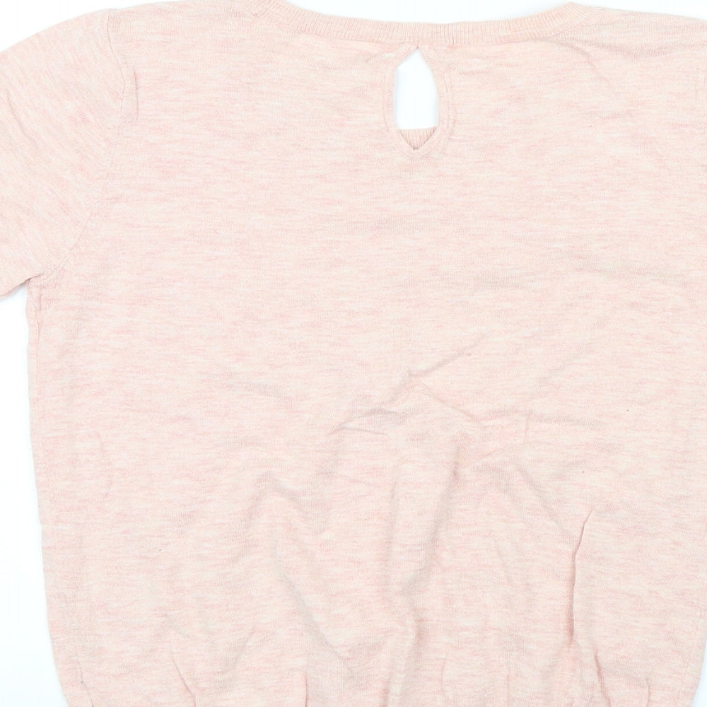 NEXT Womens Pink  Knit Pullover Jumper Size 12