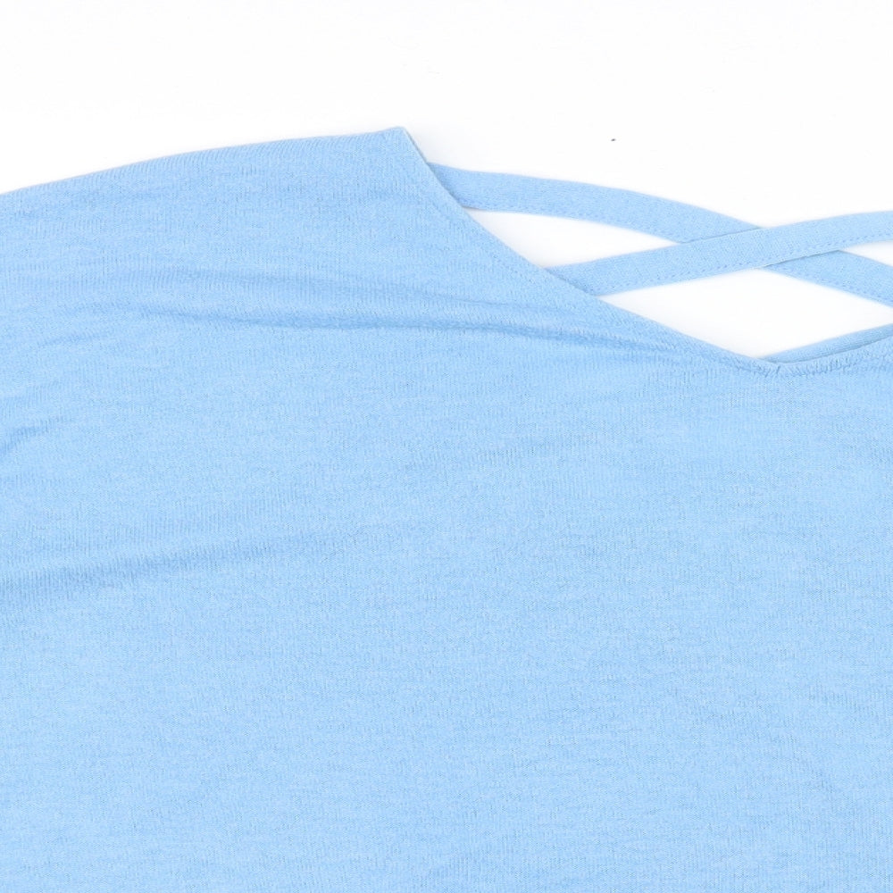 Primark Womens Blue  Knit Pullover Jumper Size 10