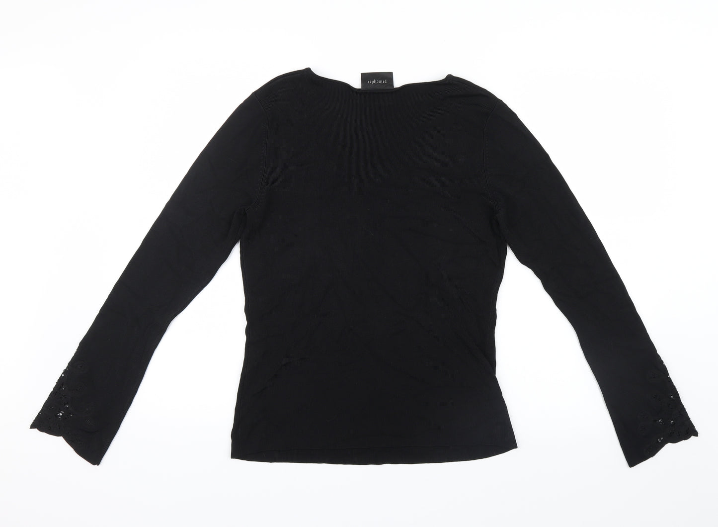 Principles Womens Black   Basic Blouse Size 16