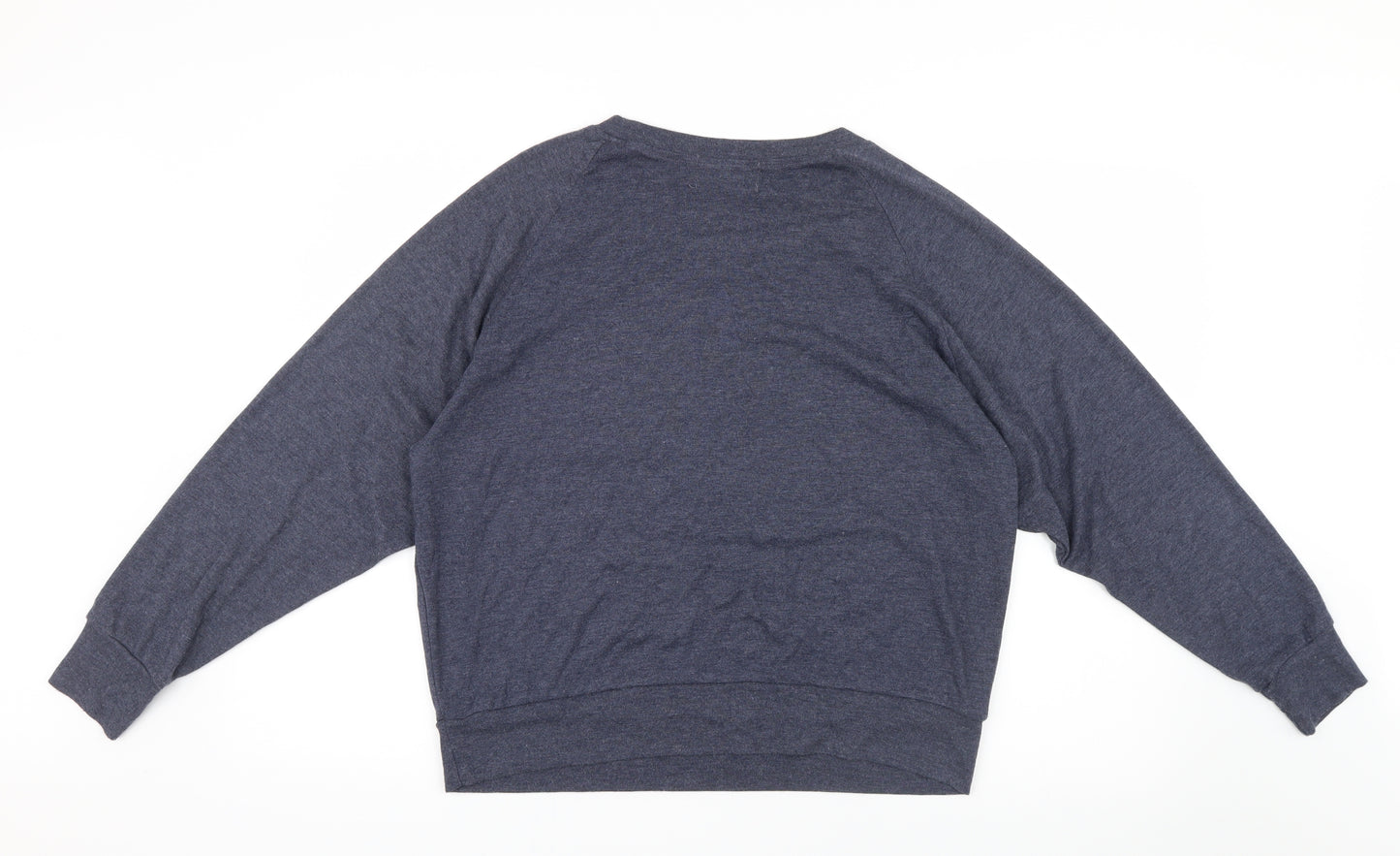 Illustrated People Womens Blue   Pullover Jumper Size S