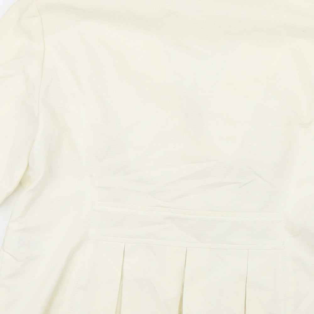 Wallis Womens Ivory   Jacket  Size 12