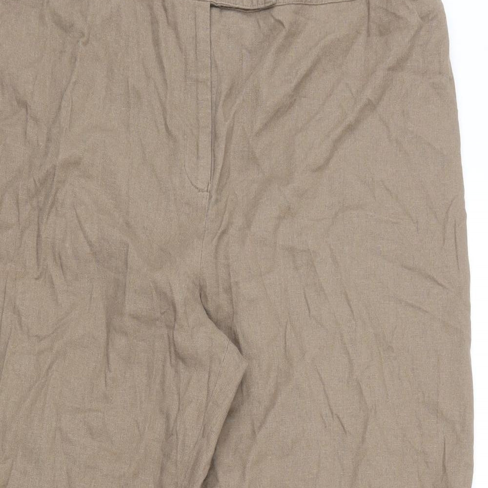 George Womens Brown   Trousers  Size 20 L26 in