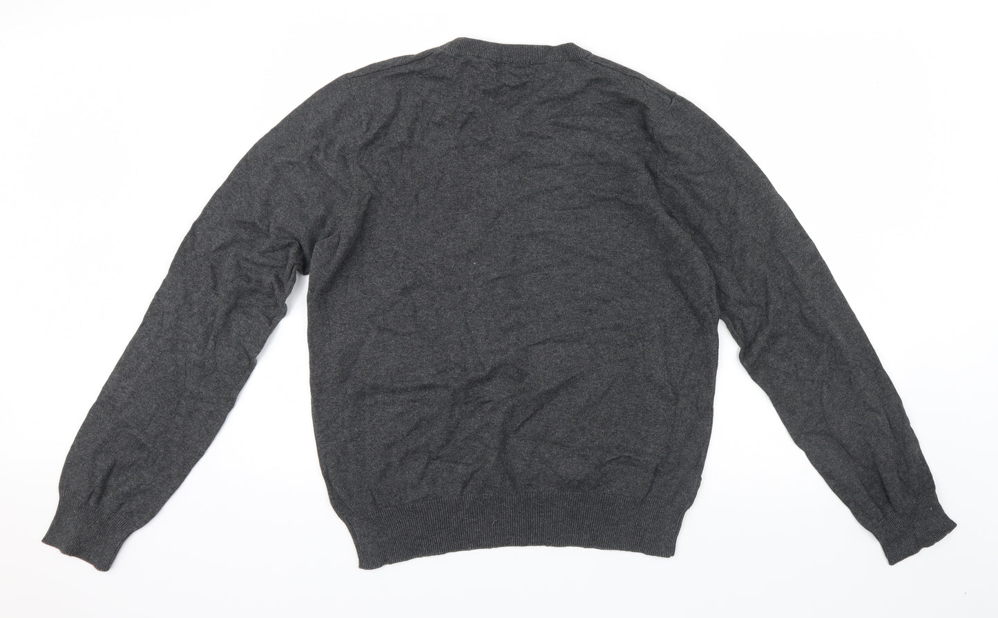 Voi Jeans Mens Grey  Knit Pullover Jumper Size L