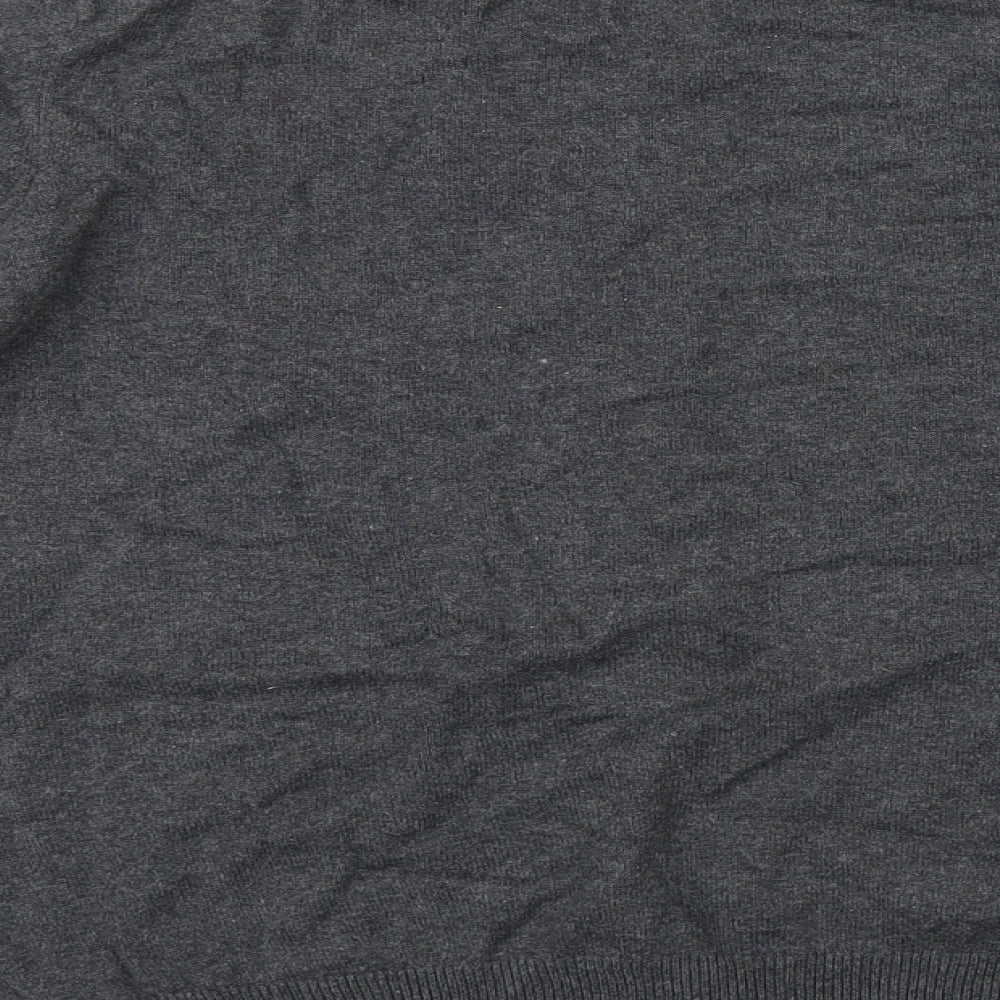 Voi Jeans Mens Grey  Knit Pullover Jumper Size L