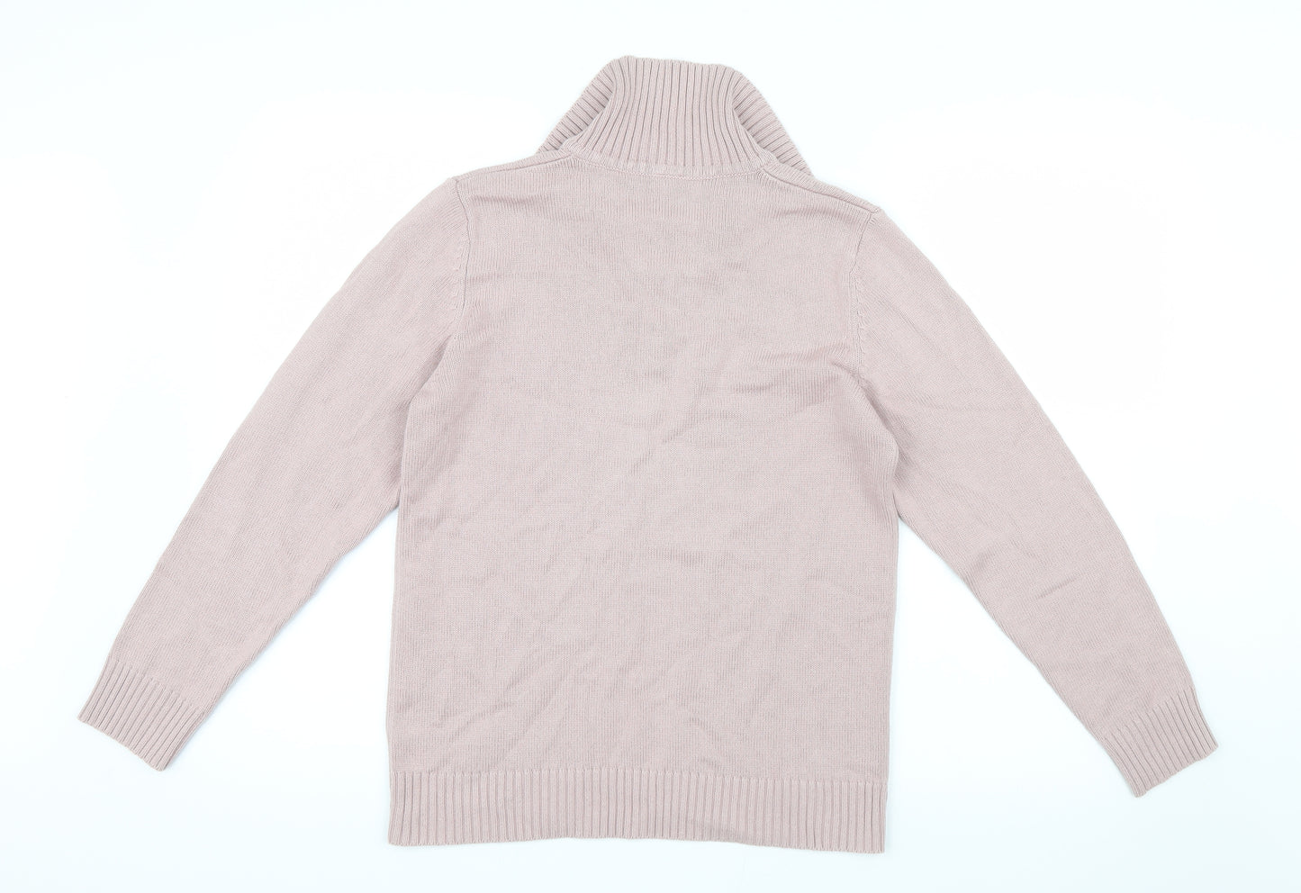 Preworn Womens Pink  Knit Pullover Jumper Size 10