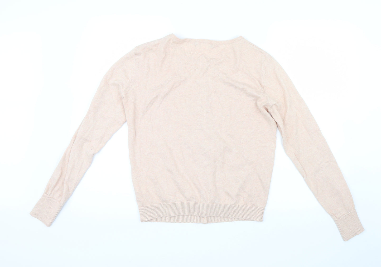 Primark Womens Pink  Knit Cardigan Jumper Size 12