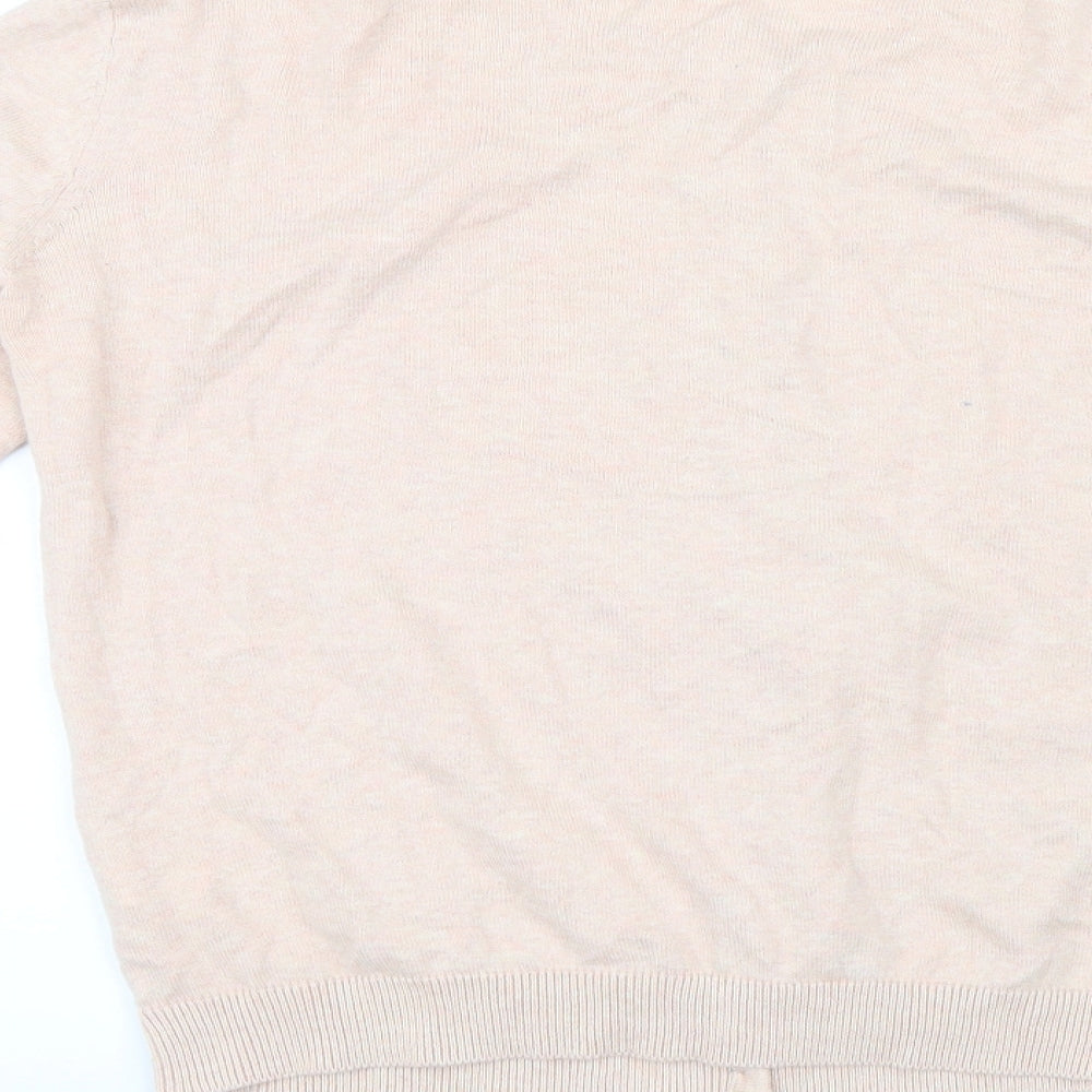 Primark Womens Pink  Knit Cardigan Jumper Size 12