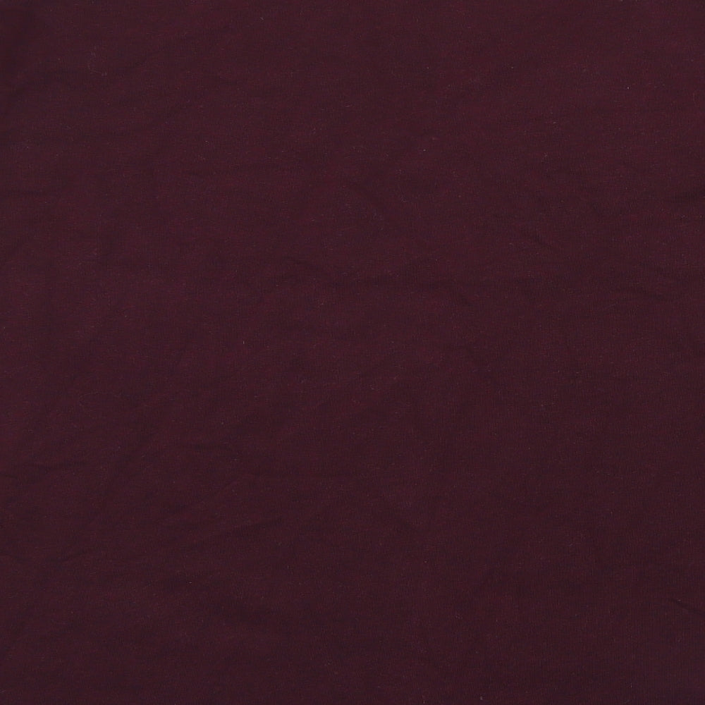 H&M Mens Purple  Knit Pullover Jumper Size L