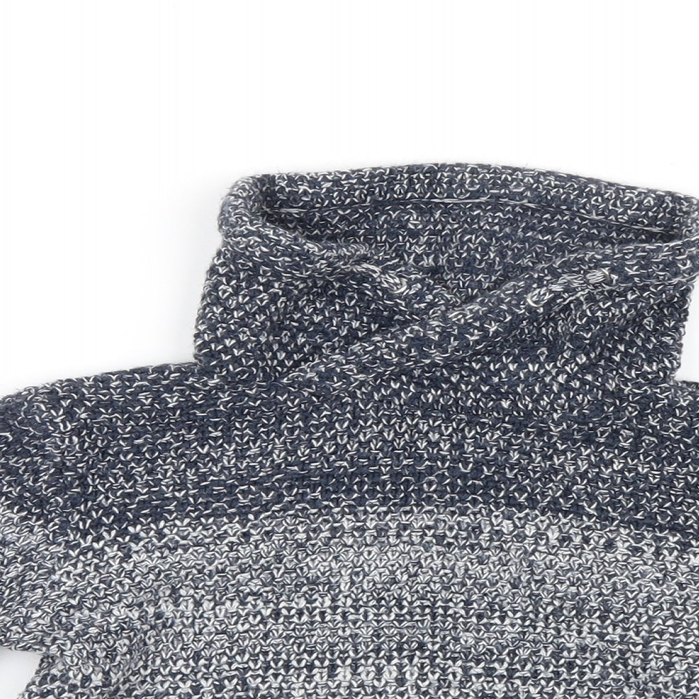 Primark Boys Blue  Knit Pullover Jumper Size 6-7 Years