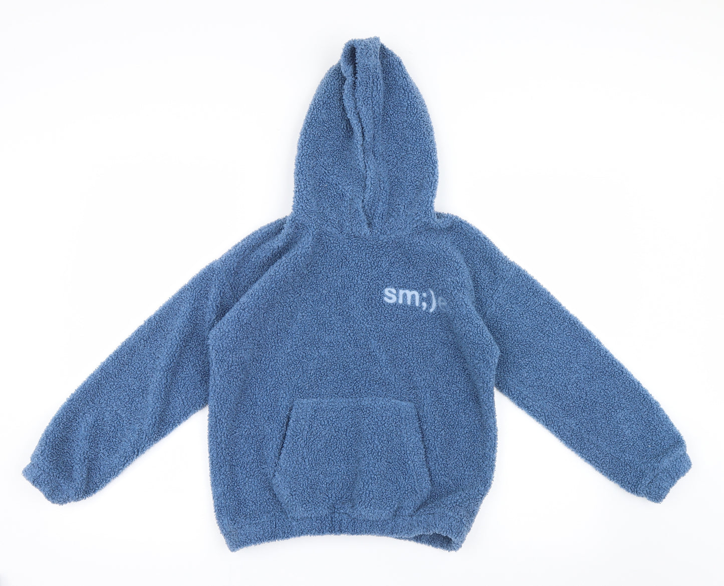 George Girls Blue   Pullover Hoodie Size 9-10 Years
