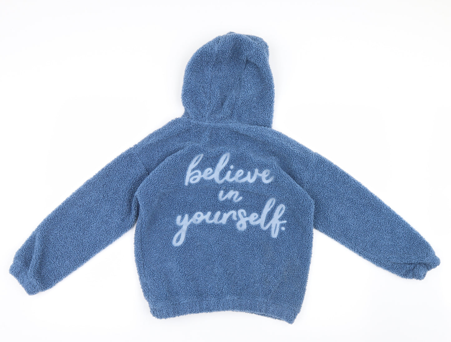 George Girls Blue   Pullover Hoodie Size 9-10 Years