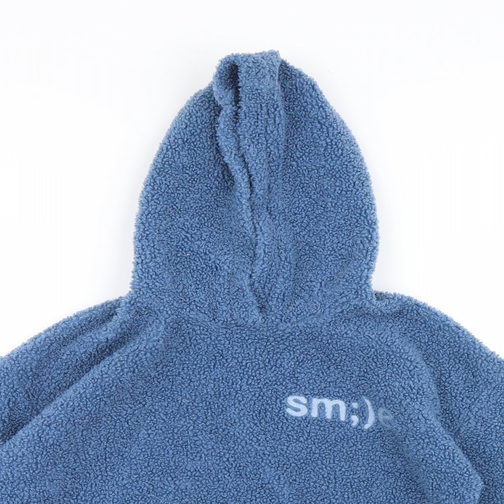George Girls Blue   Pullover Hoodie Size 9-10 Years