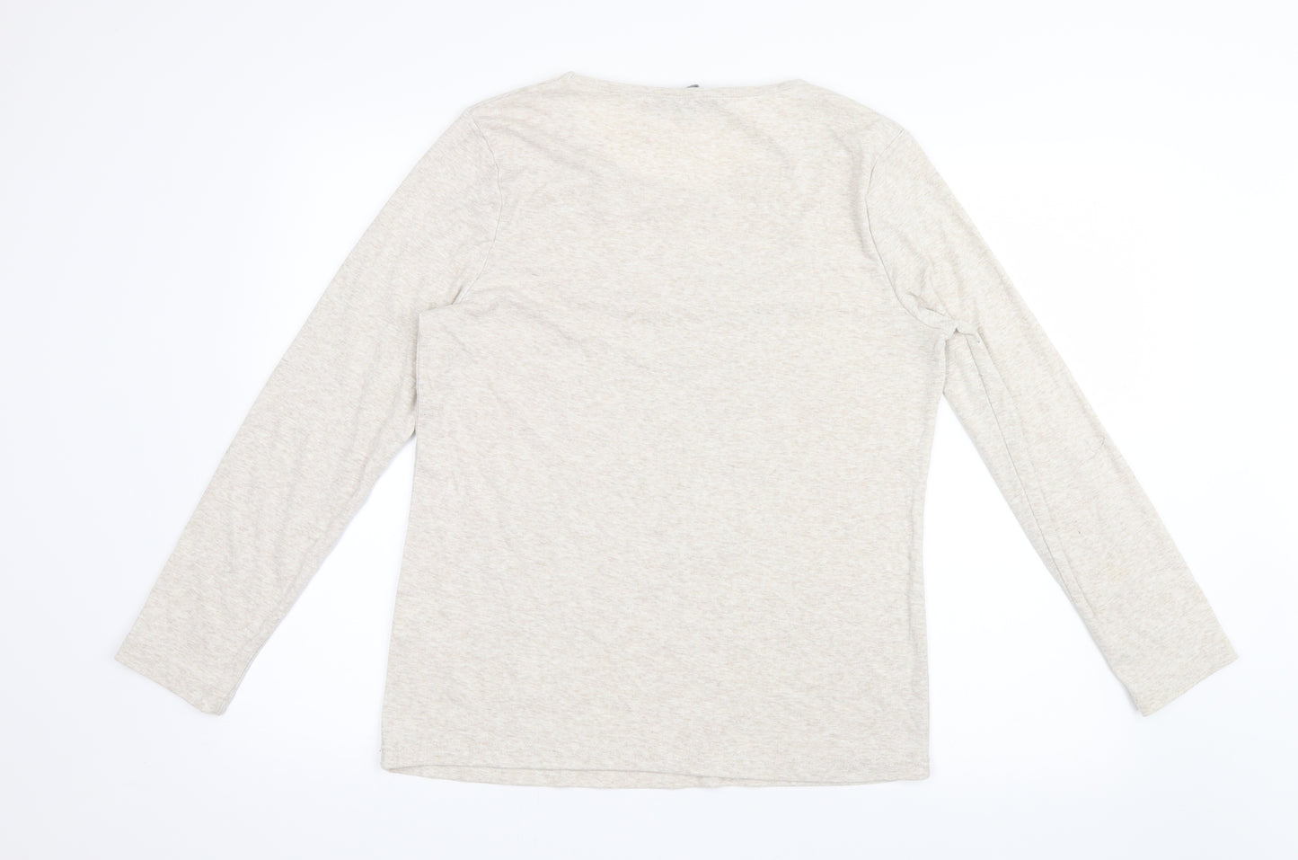 Bonmarché Womens Beige   Basic T-Shirt Size M