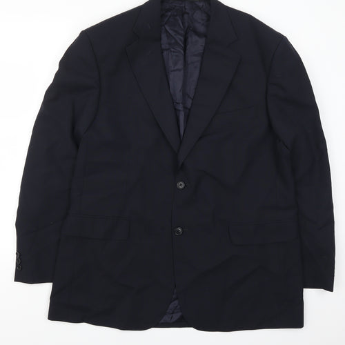 Marks and Spencer Mens Blue   Jacket Suit Jacket Size 42