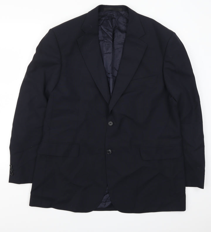 Marks and Spencer Mens Blue   Jacket Suit Jacket Size 42