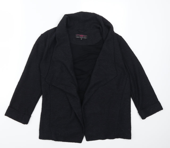 New Look Womens Black Jacket Size 10