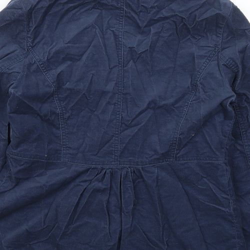 Marks and Spencer Womens Blue   Pea Coat Coat Size 12