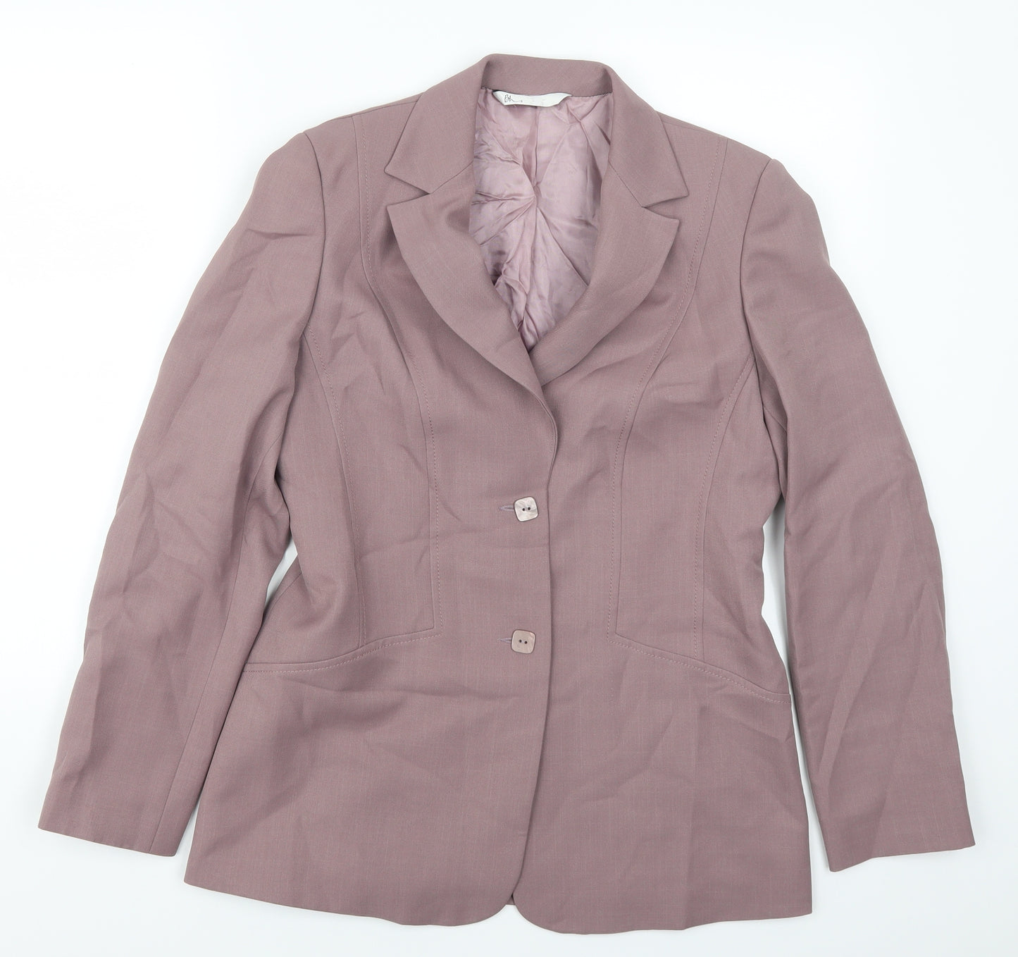 BHS Womens Pink   Jacket Suit Jacket Size 10