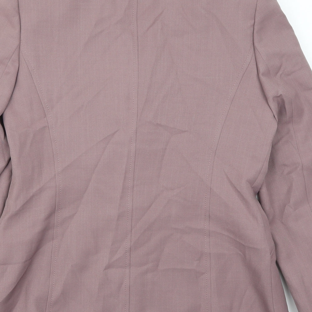 BHS Womens Pink   Jacket Suit Jacket Size 10