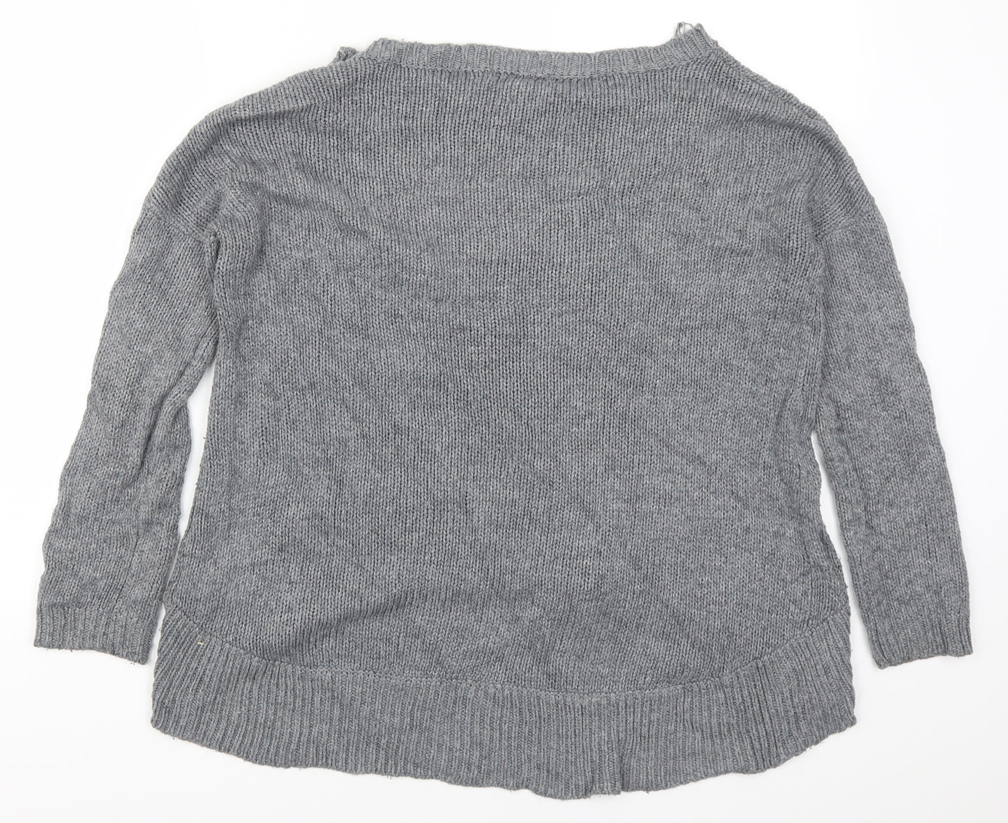 Sout Womens Grey   Pullover Jumper Size 10