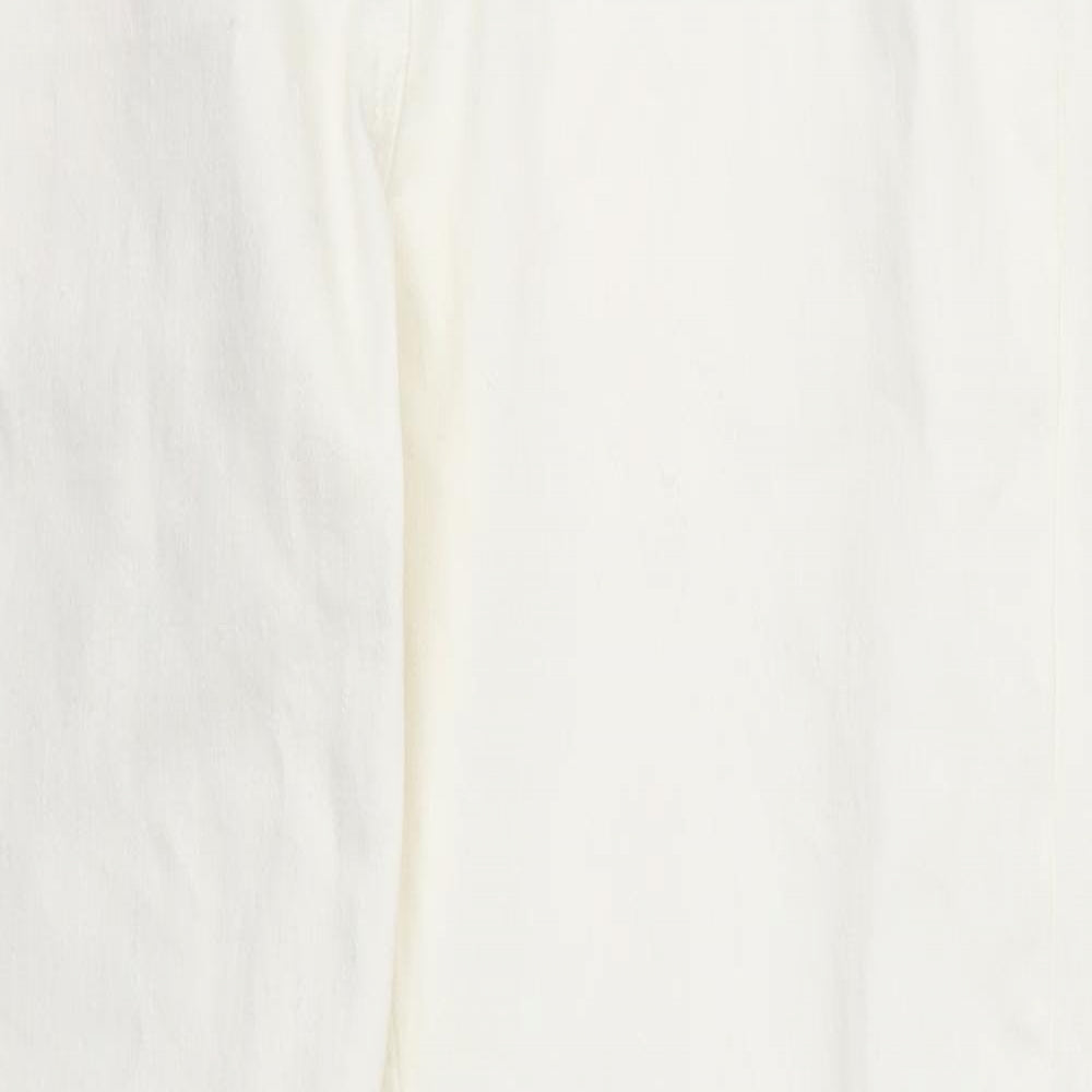 TU Womens White  Denim Skinny Jeans Size 12 L27 in