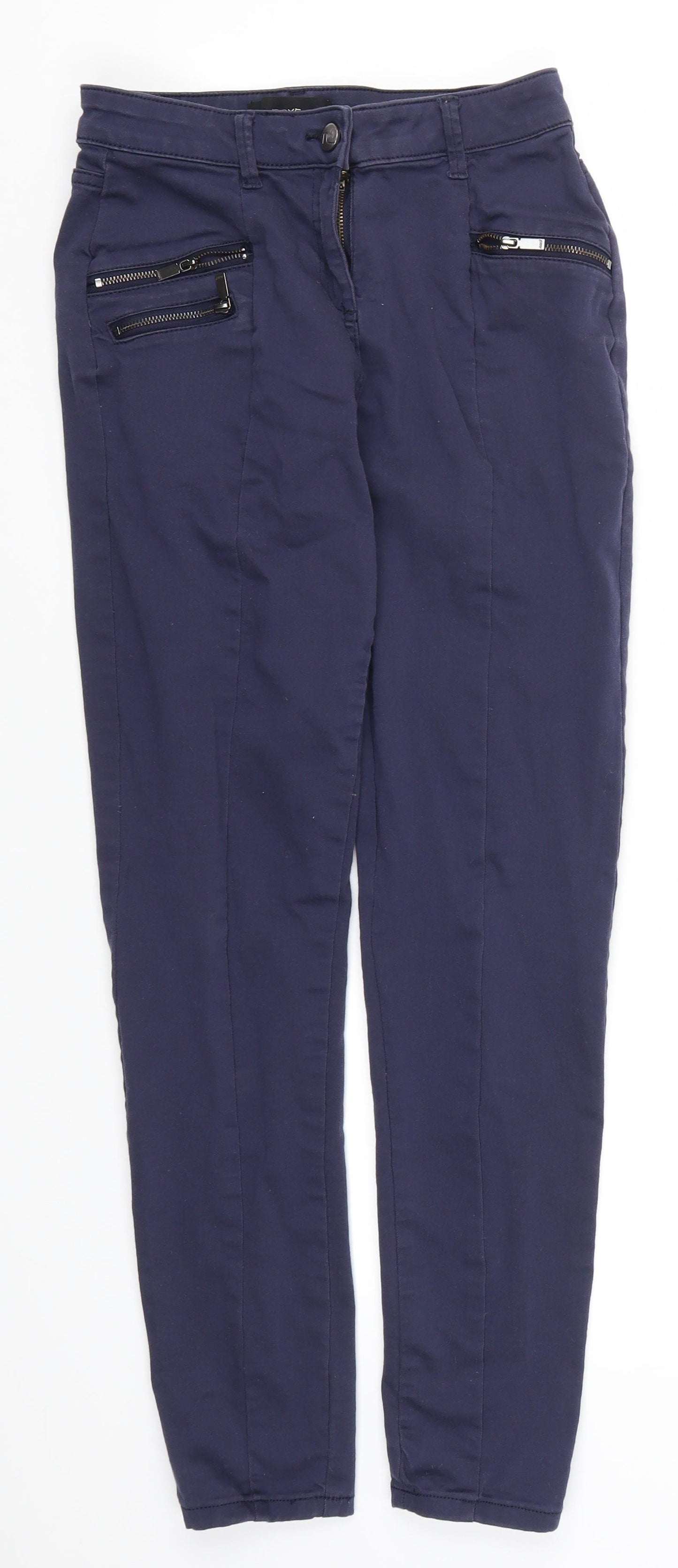 NEXT Womens Blue  Denim Skinny Jeans Size 6 L27 in