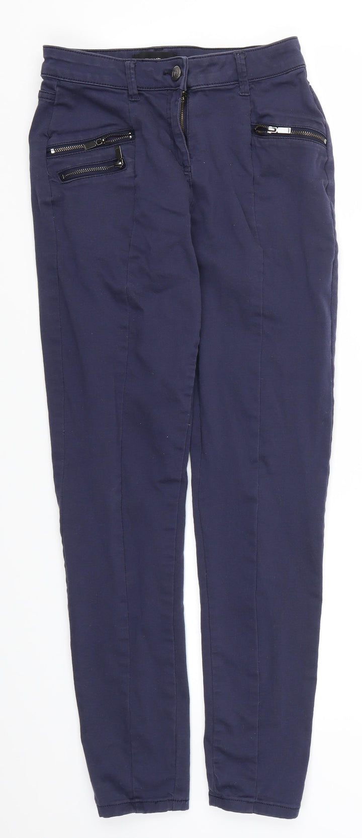 NEXT Womens Blue  Denim Skinny Jeans Size 6 L27 in