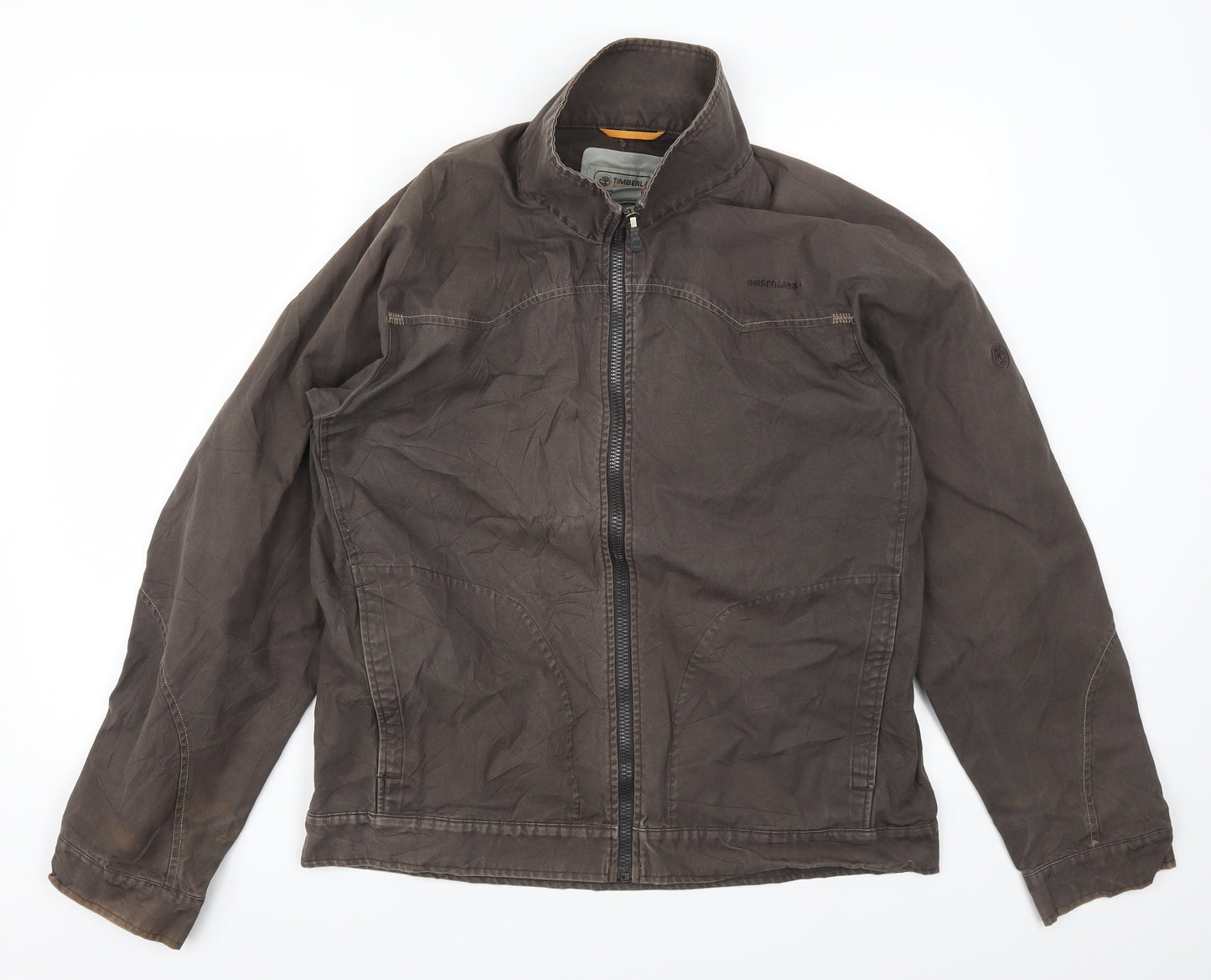 Timberland Mens Brown  Denim Jacket  Size M