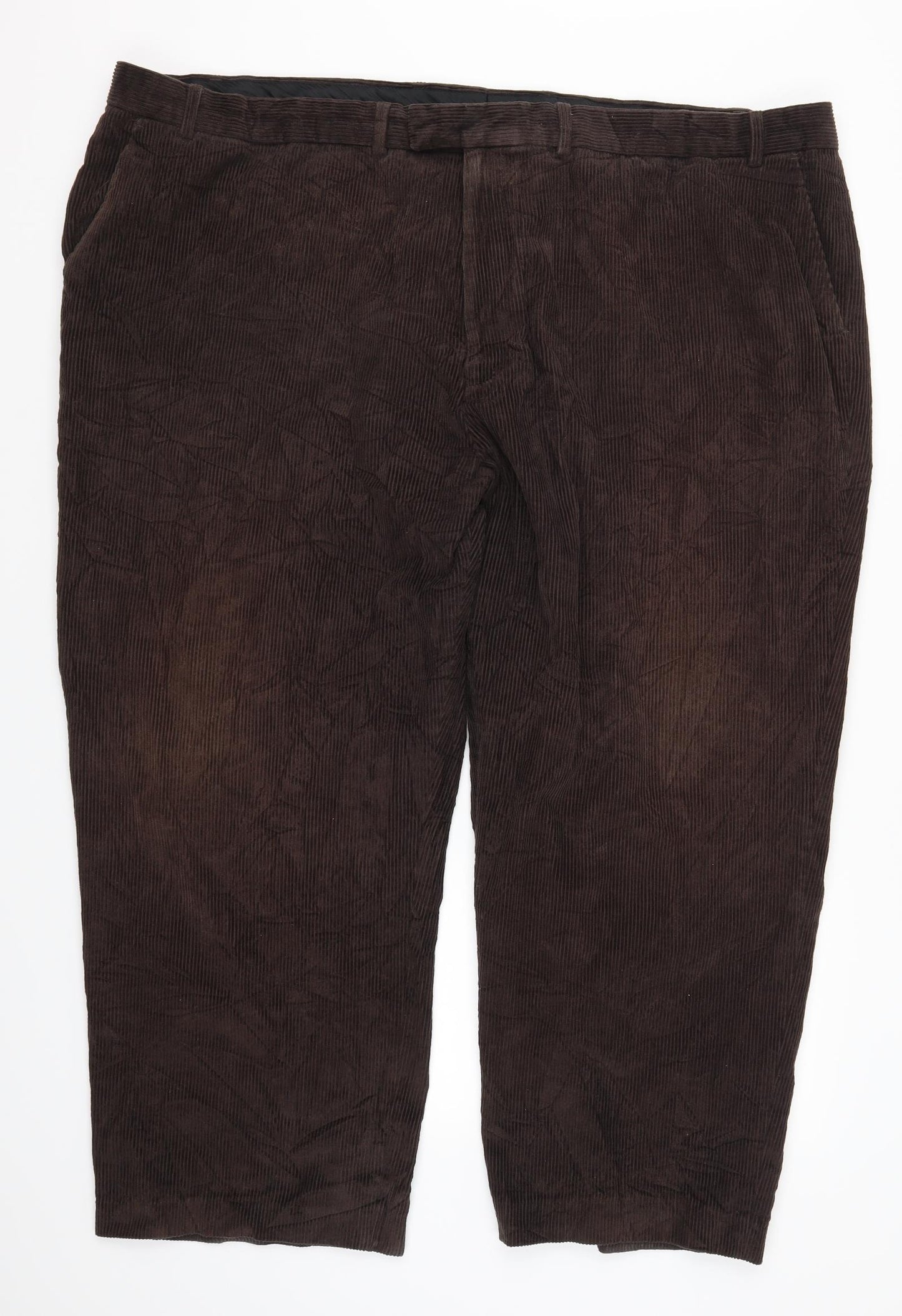 Preworn Mens Brown  Corduroy Trousers  Size 52 L27 in