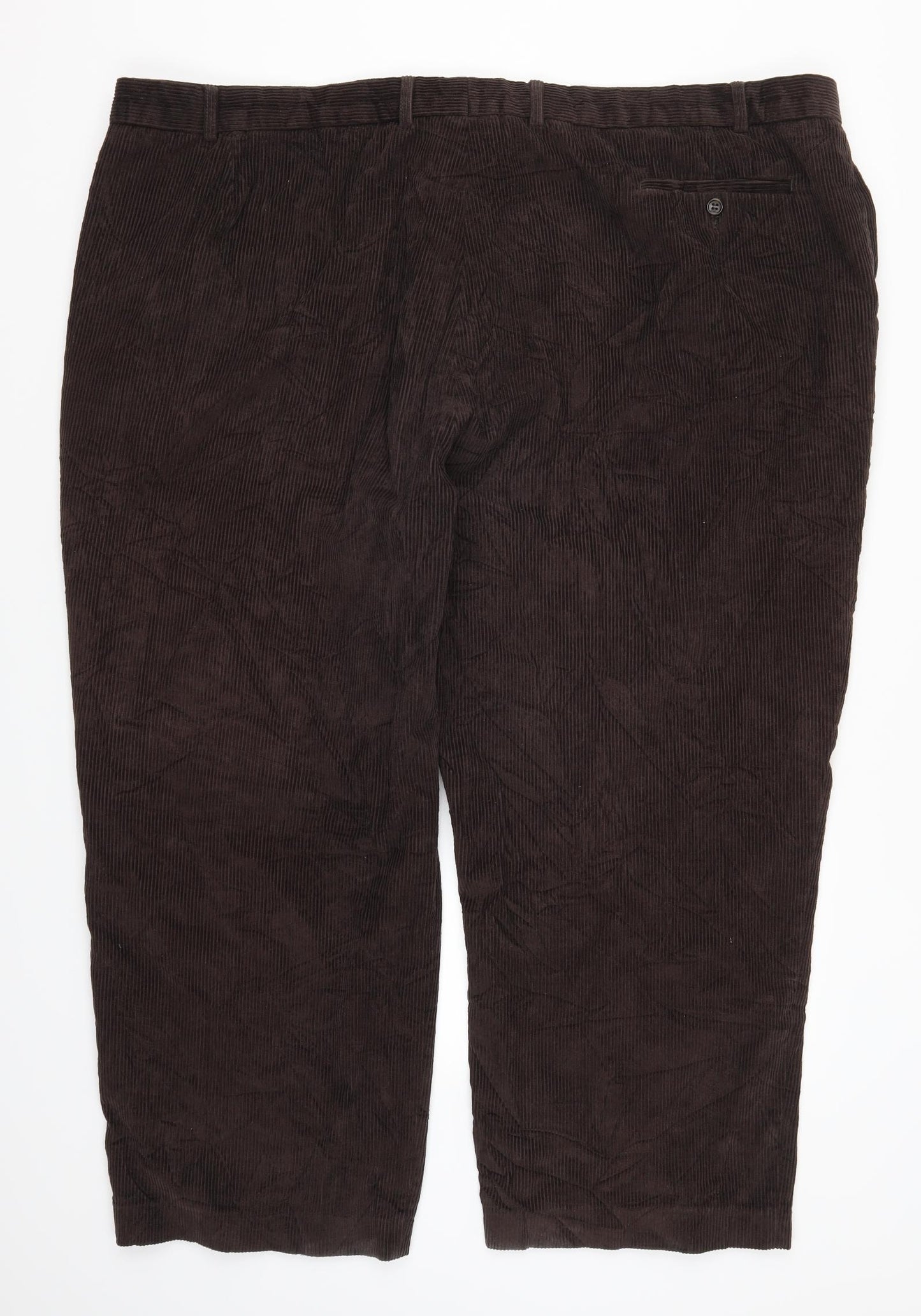Preworn Mens Brown  Corduroy Trousers  Size 52 L27 in