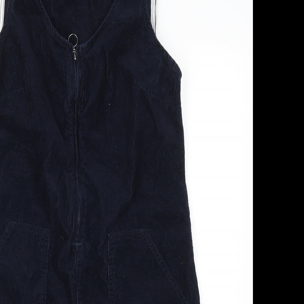 TU Womens Blue  Corduroy A-Line  Size 10