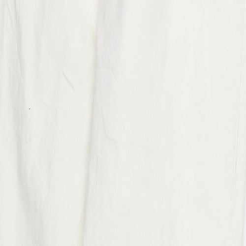 Topshop Womens White  Denim Skinny Jeans Size 36 in L32 in