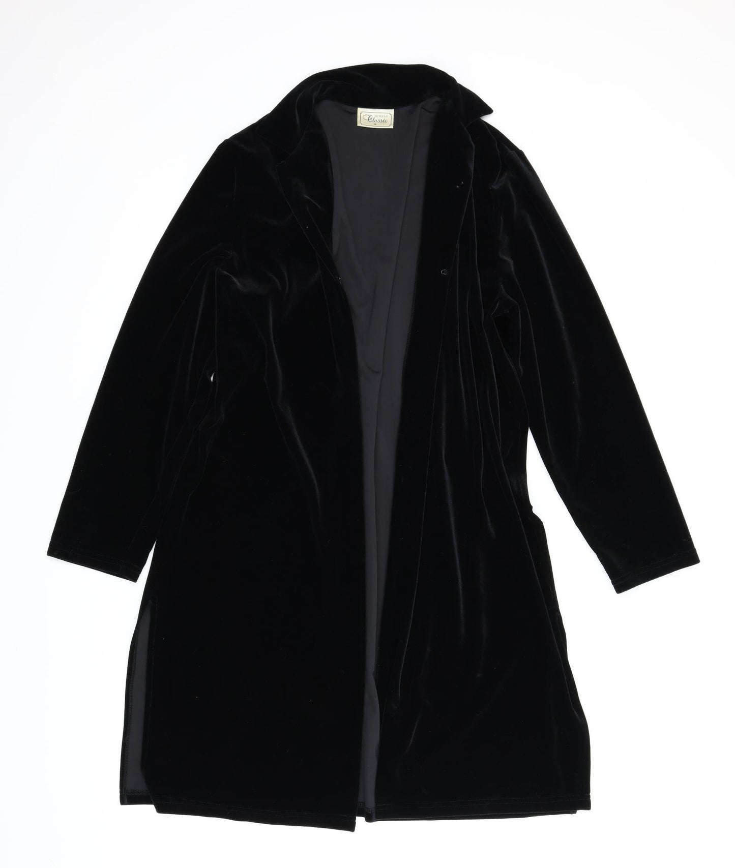 Simply Classics Womens Black   Cardigan Jumper Size 18