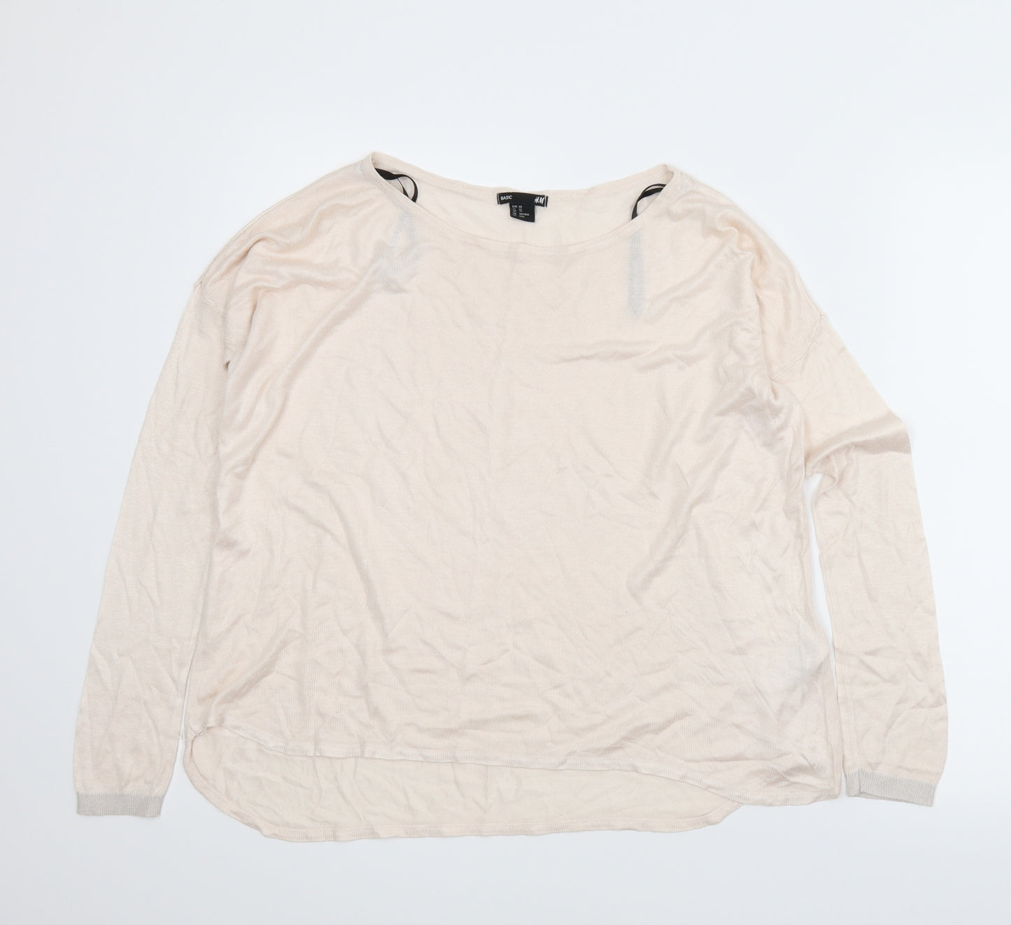 H&M Womens Beige   Pullover Jumper Size XS