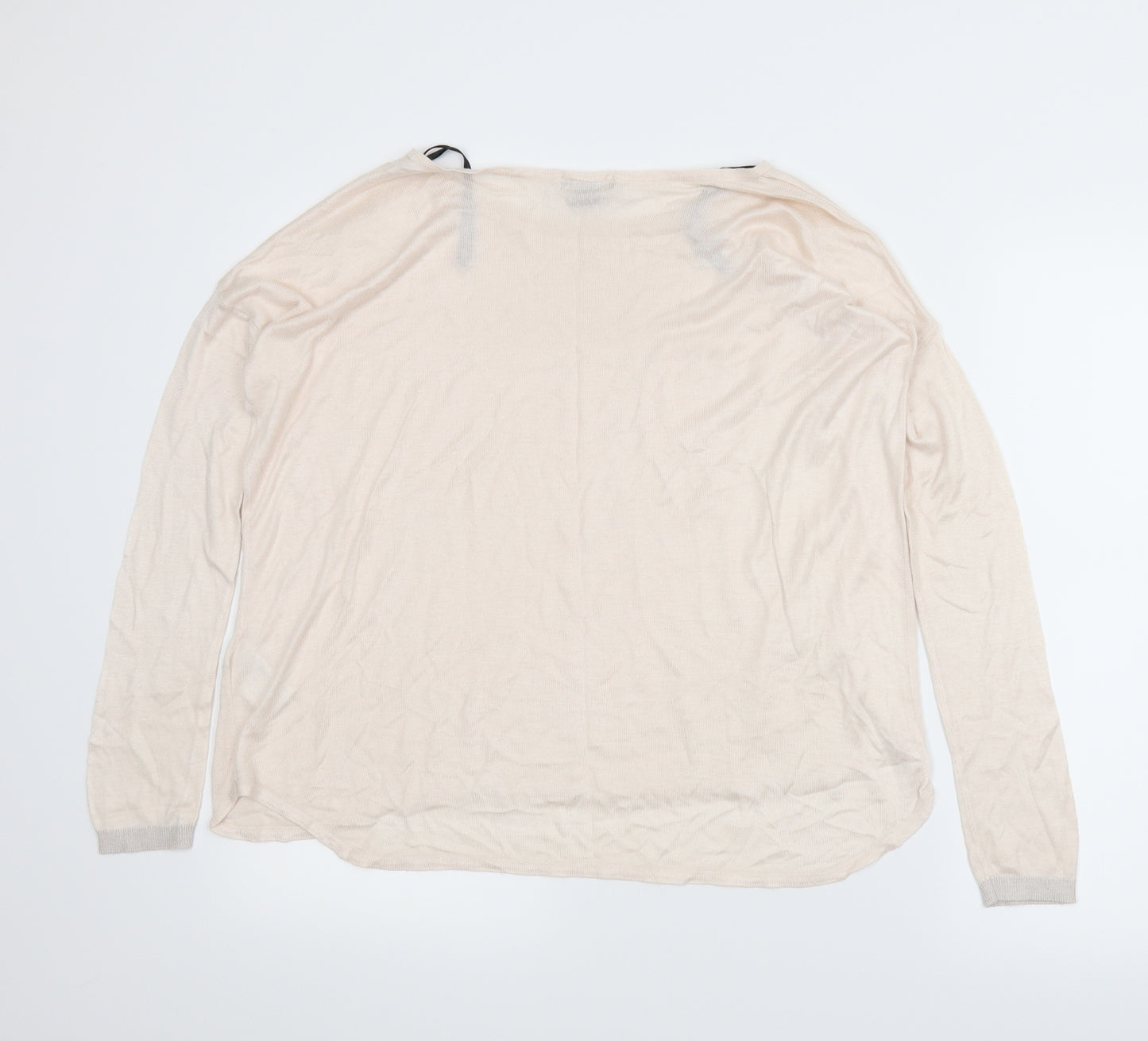 H&M Womens Beige   Pullover Jumper Size XS
