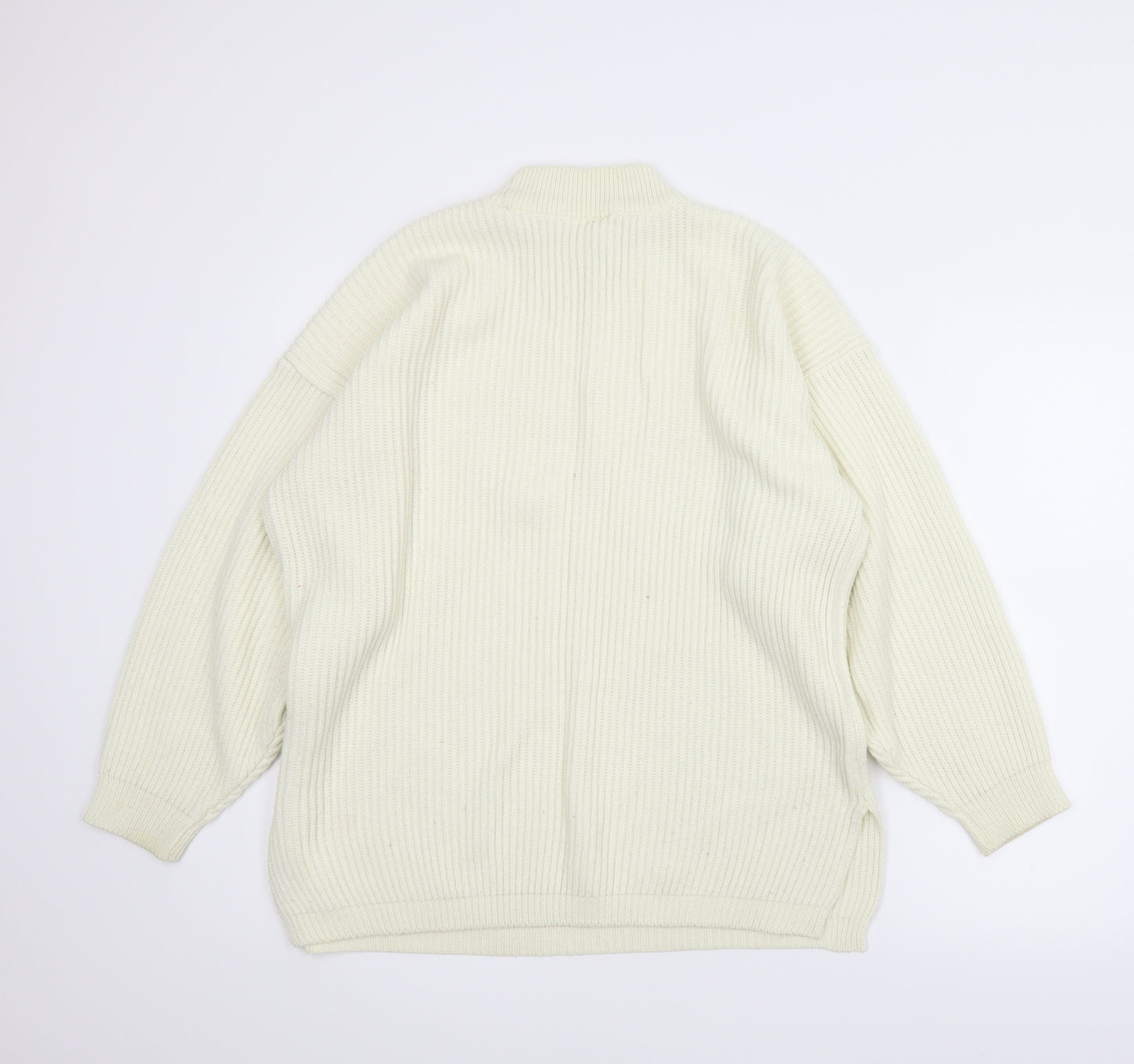 C&A Womens White   Pullover Jumper Size XL