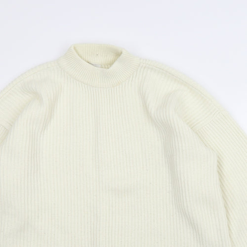 C&A Womens White   Pullover Jumper Size XL